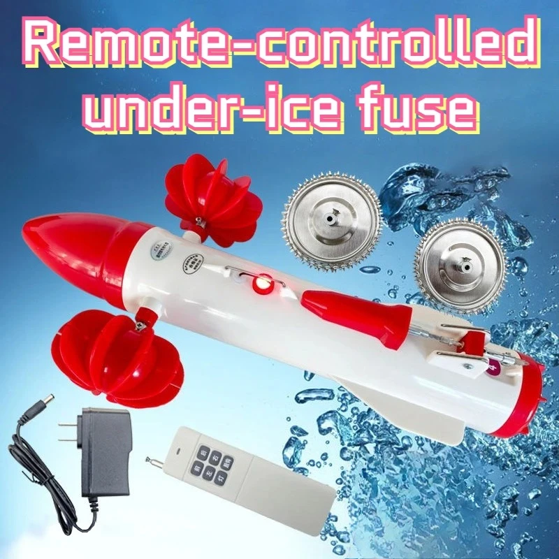 Outdoor Portable Remote-controlled Net Pulling Device Lightweight Water Under Wire Threading Fishing Intelligent Device Tackle