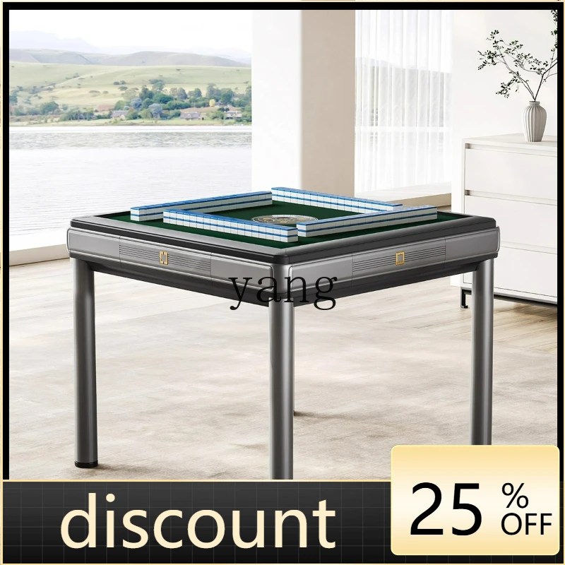 LTT automatic household mini small size four-port mahjong table dining table dual-purpose all-in-one machine