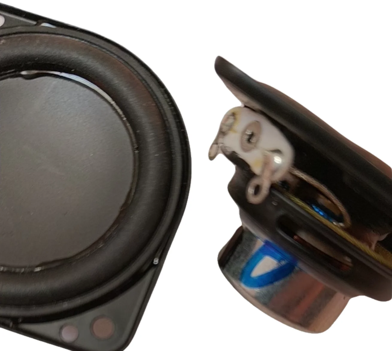 Ghxamp para jbl go 4 unidade de alto-falante 1.75 polegada 45mm neodímio gama completa chifre 4ohm 4.2w à prova dwaterproof água pote inferior bacia borda borracha