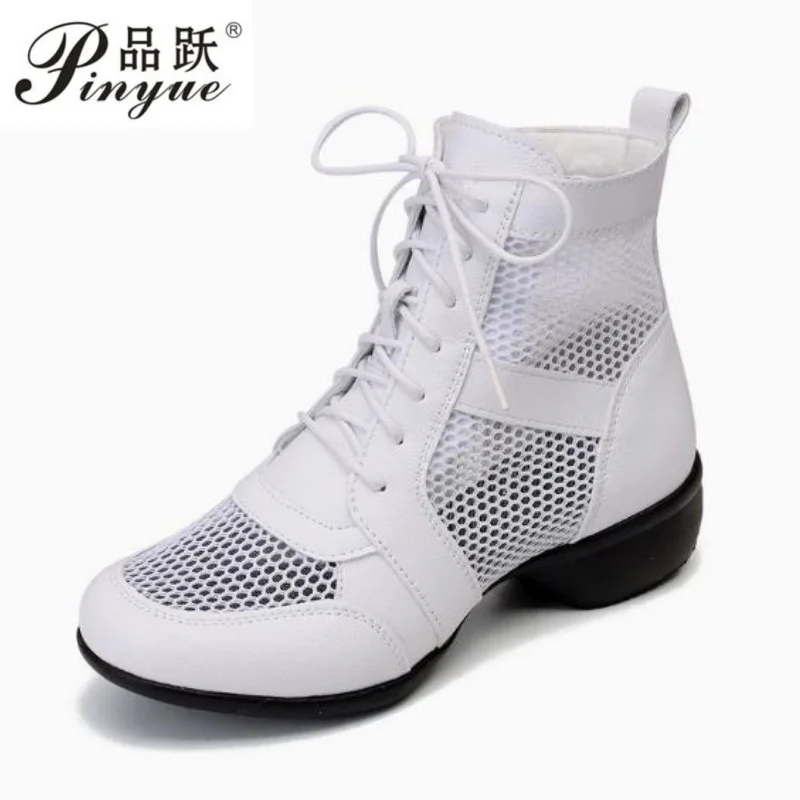 Ladies Canvas Shoes Autumn Lace Up Platform Female Mesh Sneakers Breathable Fishnet Patch Casual Women's Sport Boots