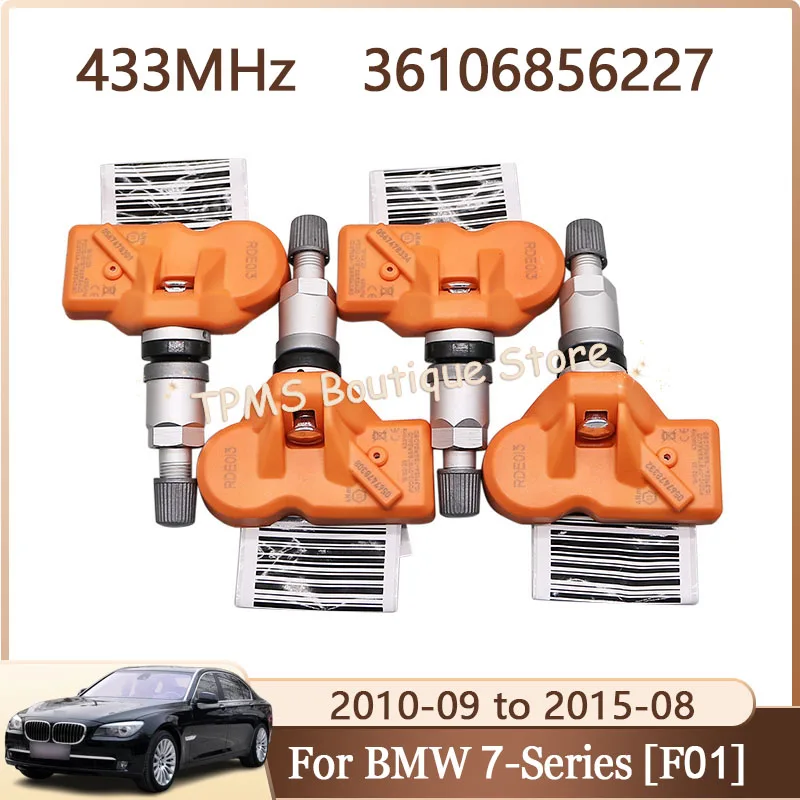 

433MHz 36106856227 TPMS Sensor Accessories For BMW 1 3 5 6 7 Series E80 E90 F10 F07 F12 F01 X1 X3 X5 X6 Z4 E84 F25 E70 E71 E89