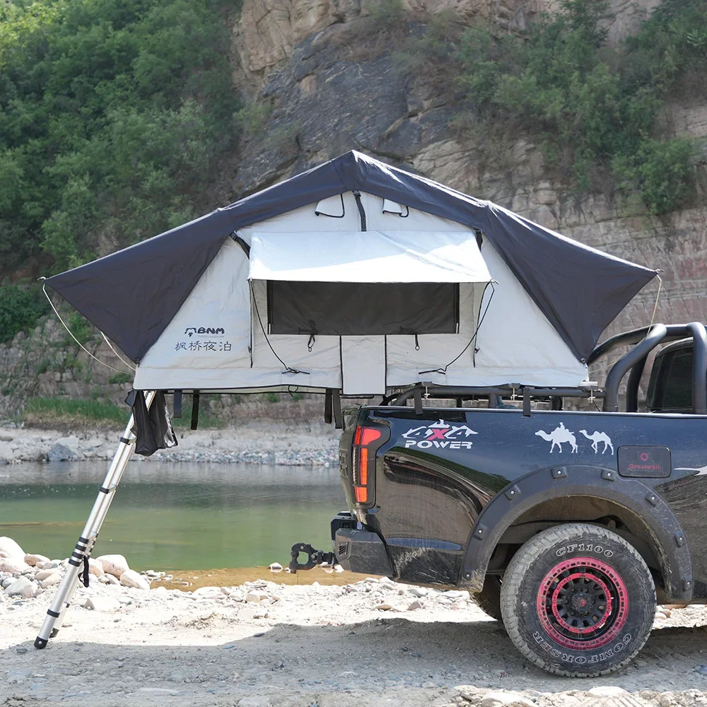 With Shell Rainfly Season Skyline Cover Waterproof Function Foldable Side 2 Roof Box Garage Canvas And Tent Accessories