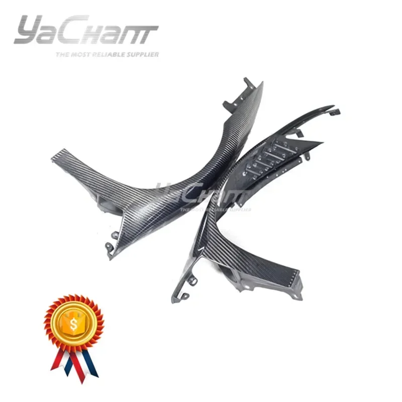Carbon Fiber Front Fender with Forged Carbon Weave Vents Fit For 2011-2017 Aventador All Models BKSS-750 Style CF