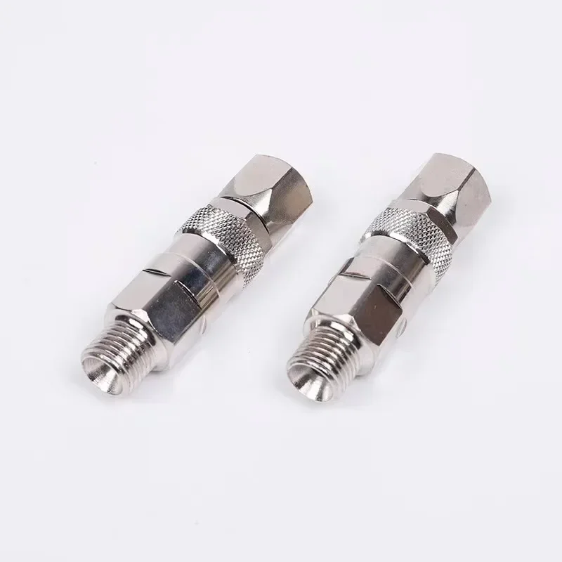 Imagem -02 - Suntool- Airless Mangueira o Articulação Giratória Spray Airless Mangueira Conector do Tubo Polegada 360 Graus de Alta Pressã Aço Inoxidável