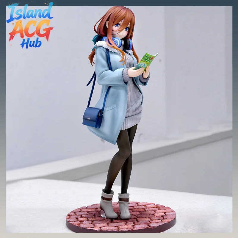 

Фигурка Мику Накано из «Пятерых близнецов» в праздничном наряде, милая аниме-девушка, модель для декора рабочего стола, коллекционный подарок, вторичный рынок