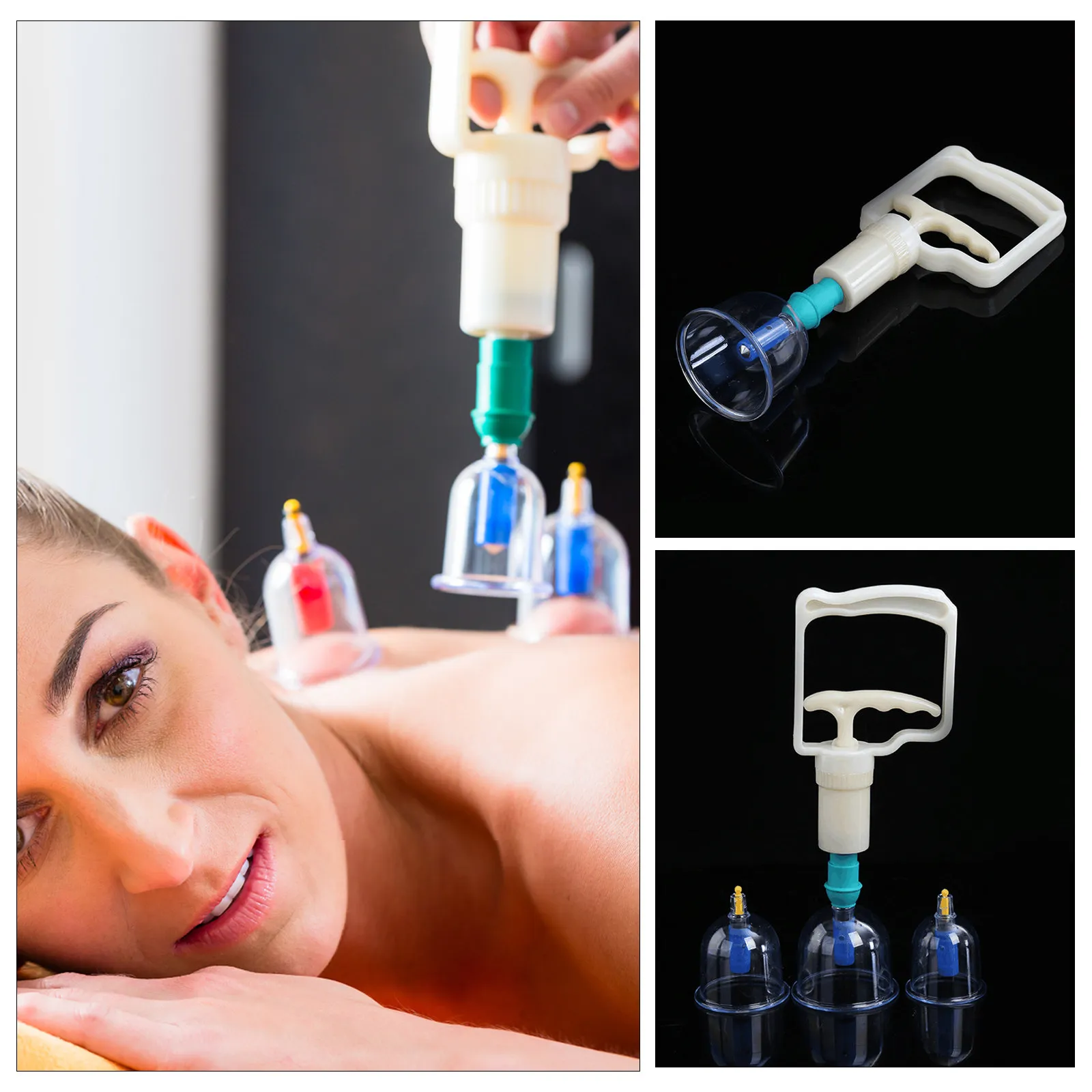 

24Pcs Vacuum Cupping Set Chinese Cupping Therapy Kit Promote Blood Circulation Improve Immunity Suction Massage Tool