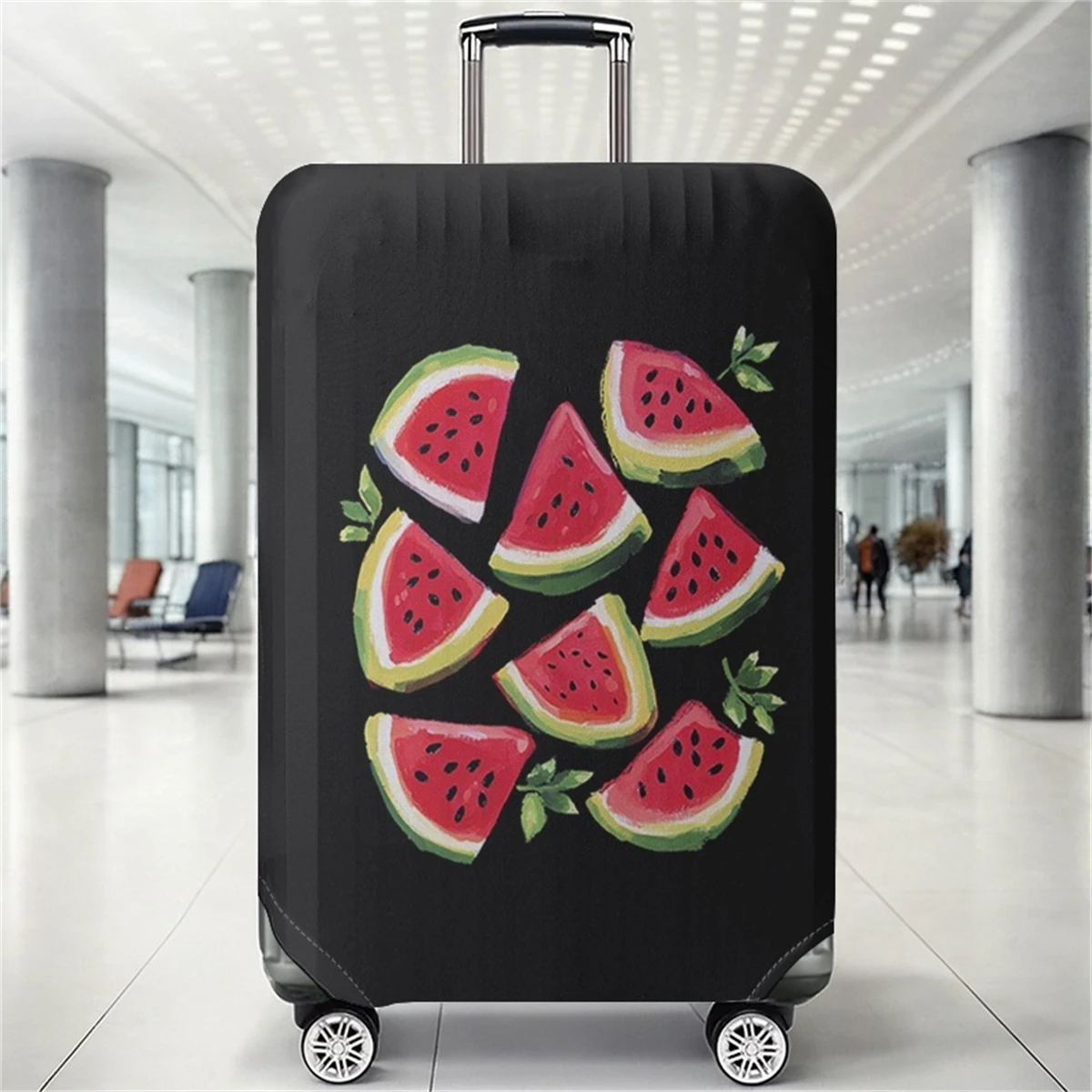 

Watermelon pattern luggage protection cover, suitable for 18-32 inch luggage covers, luggage handle gloves, travel accessories