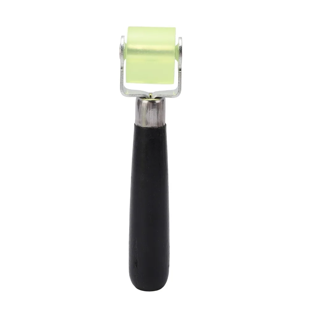 Premium Silicone Sound Deadening Roller Pine Wood Handle With Bearings Soundproof Deadener Tool Noise Dampening Roller