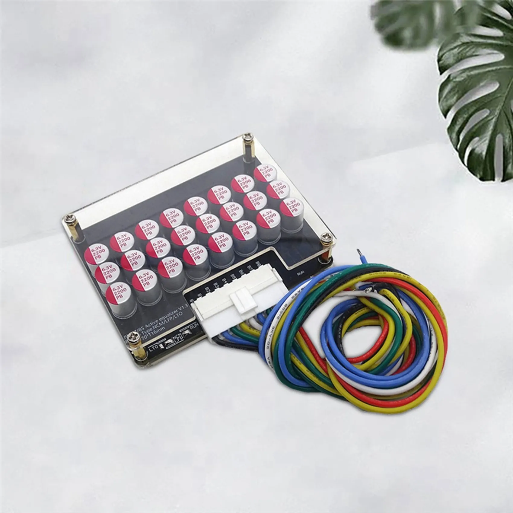 Whole Group Balancer 8S 5A Active Lithium Lipo Lifepo4 Battery Equalizer Energy Transfer Capacitor BMS Board with Shell