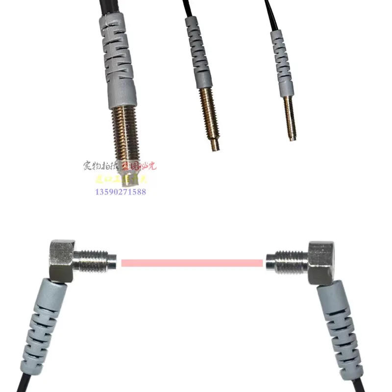 Jiaruisi CRS-603N dual digital display high-speed fiber optic amplifier fiber optic sensor diffuse reflection photoelectric