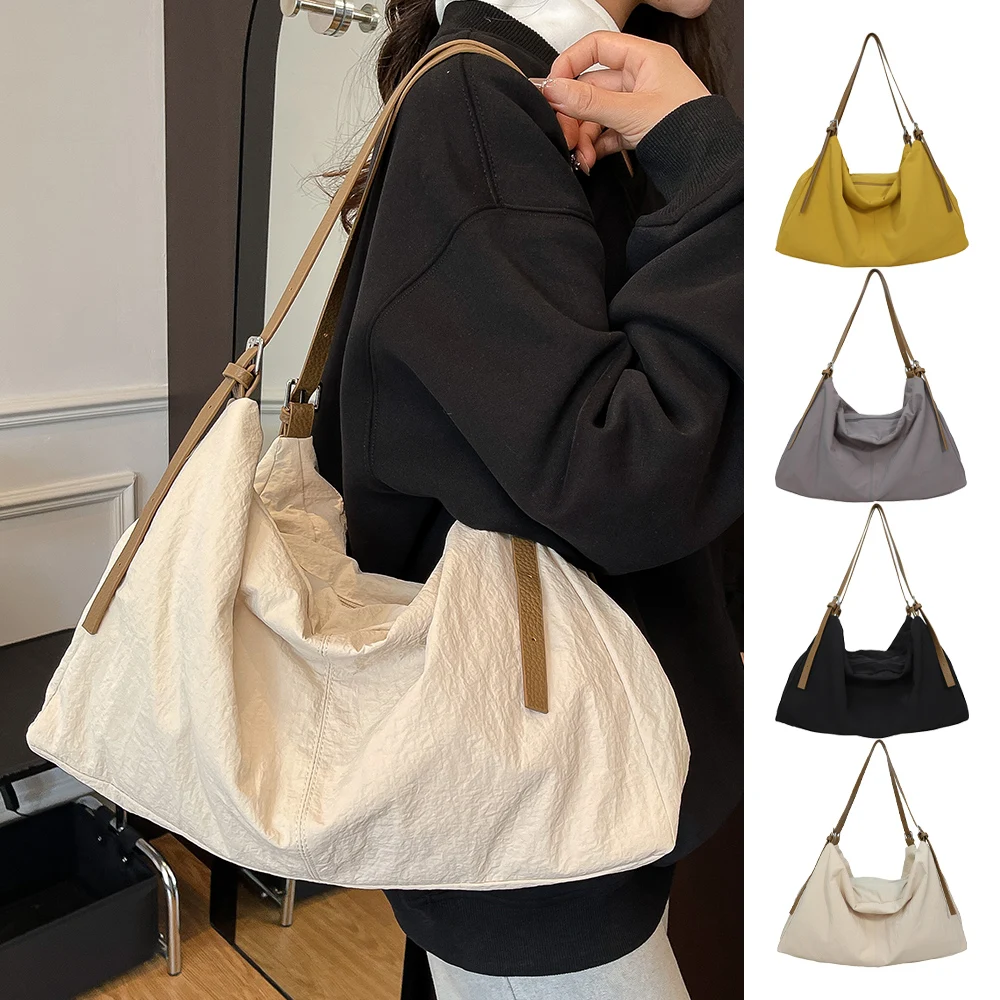 

Корейский стиль, ленивый стиль, новая простая и универсальная дорожная сумка большой вместимости, непринужденная сумка через плечо