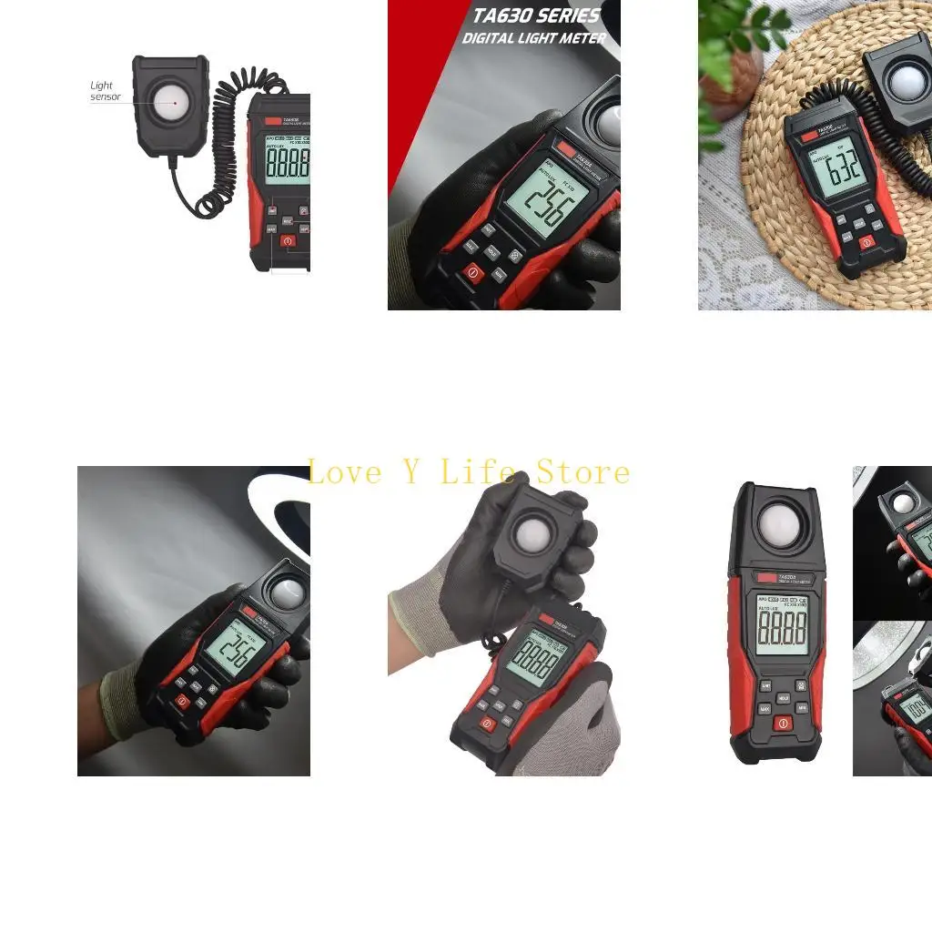 L74C 라이트 미터는 사진 애호가 조명 디자이너에 적합한 대형 디스플레이가 있습니다.