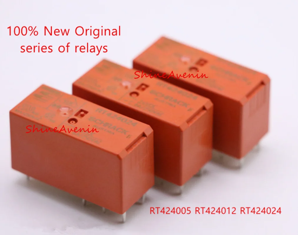 15pcs RT424005  RT424012  RT424024  RT444024 Two open and two close，Full series of relays