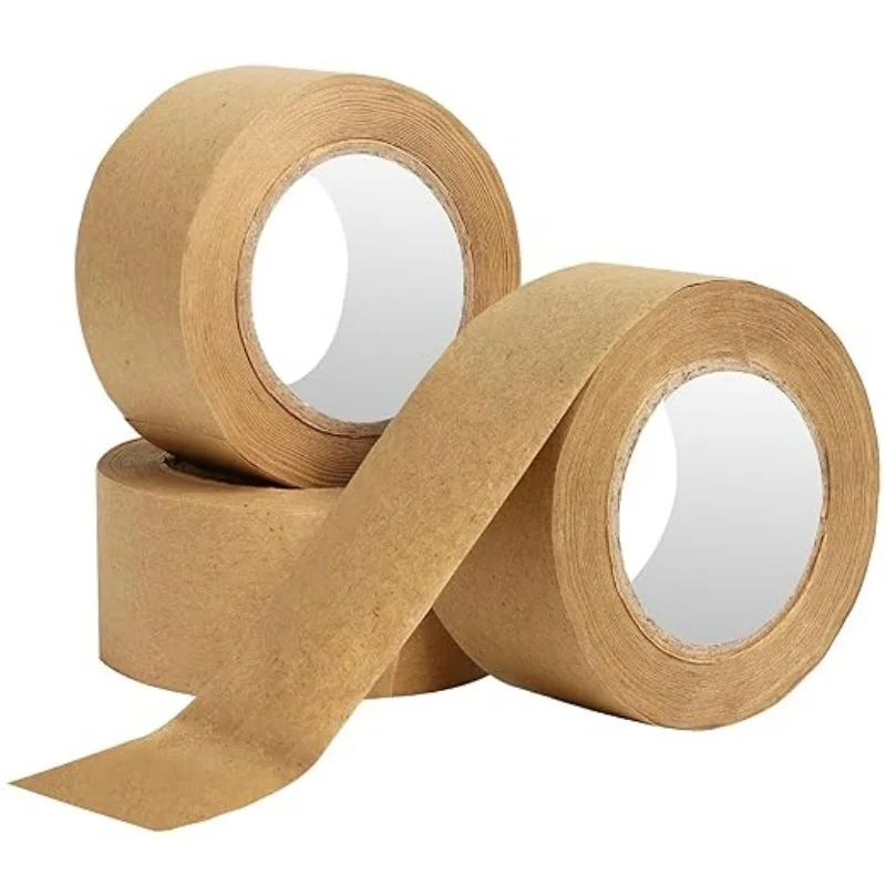 Paper Packaging Tape Packaging Kraft paper Adhesive tape, Masking, Moving, Transport carton sealing tape, Photo frame backing ta