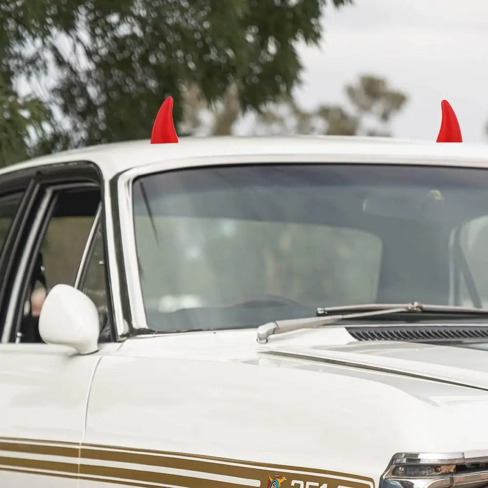 

Roof decorative stickers, bumpers, hood horns, car horn decorations, 3D devil horn creativity