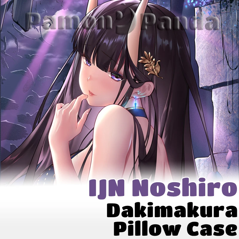 

IJN Noshiro Dakimakura Game Azur Lane Full Body Hugging Cushion Cover Sexy Pillow Case Pillowcase Home Otaku Bedding Decor Gift