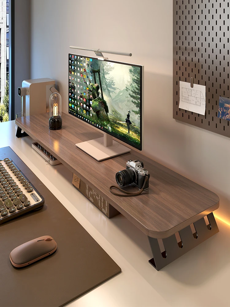 

Удлиненная подставка-органайзер для монитора и ноутбука для киберспортивной комнаты, простой дизайн