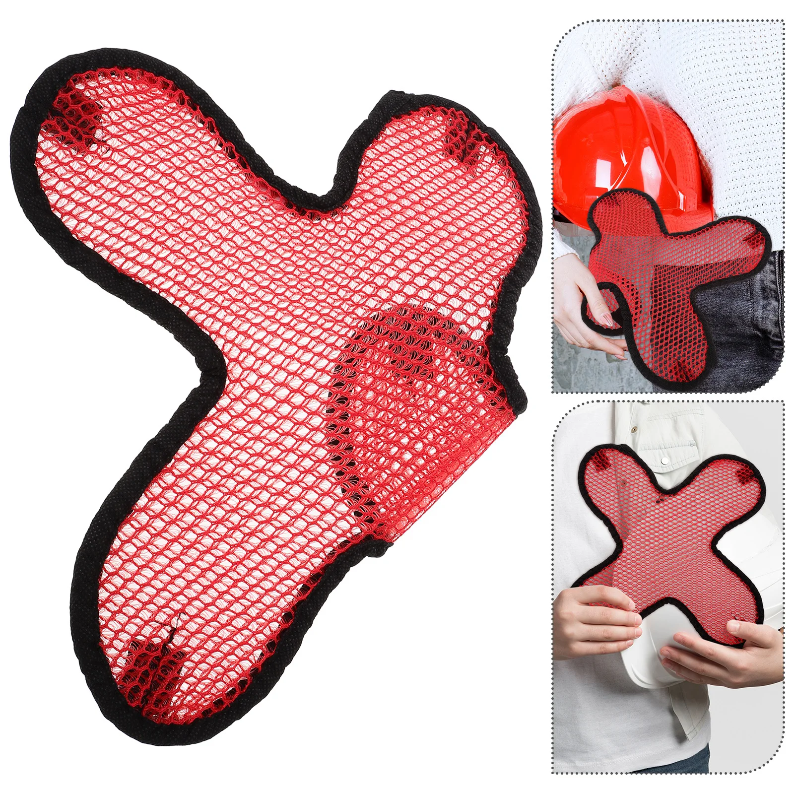 

Motorcycle Pad 3D Honeycomb Mesh Lining Soft Sweat Absorption Insert Comfortable Breathable Replacement for Men and Women