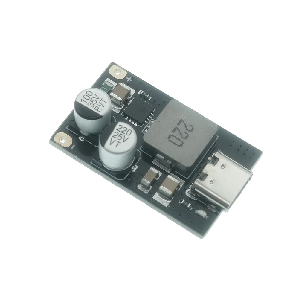 QC4.0 QC3.0 Type-C USB PD65W Fast Charging Adapter DC8-32V 3.25A 65W Step Down Module For Huawei SCP/FCP Apple PD