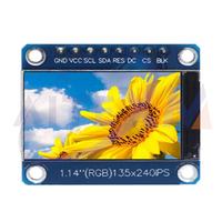 1.14 Inch IPS OLED Display Module LCD Screen 135*240 RGB TFT for Arduino ST7789 LCD Board SPI Full Color HD OLED 8pin DIY YANXD