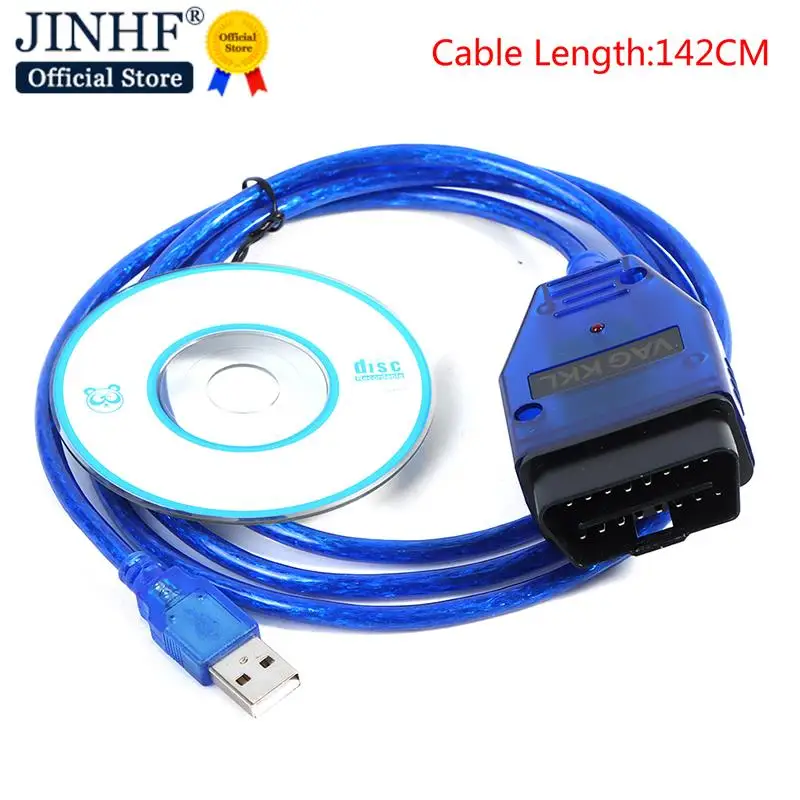 Hot sale 1set VAG-COM 409 Com Vag 409.1 Kkl USB Diagnostic Cable Scanner Interface