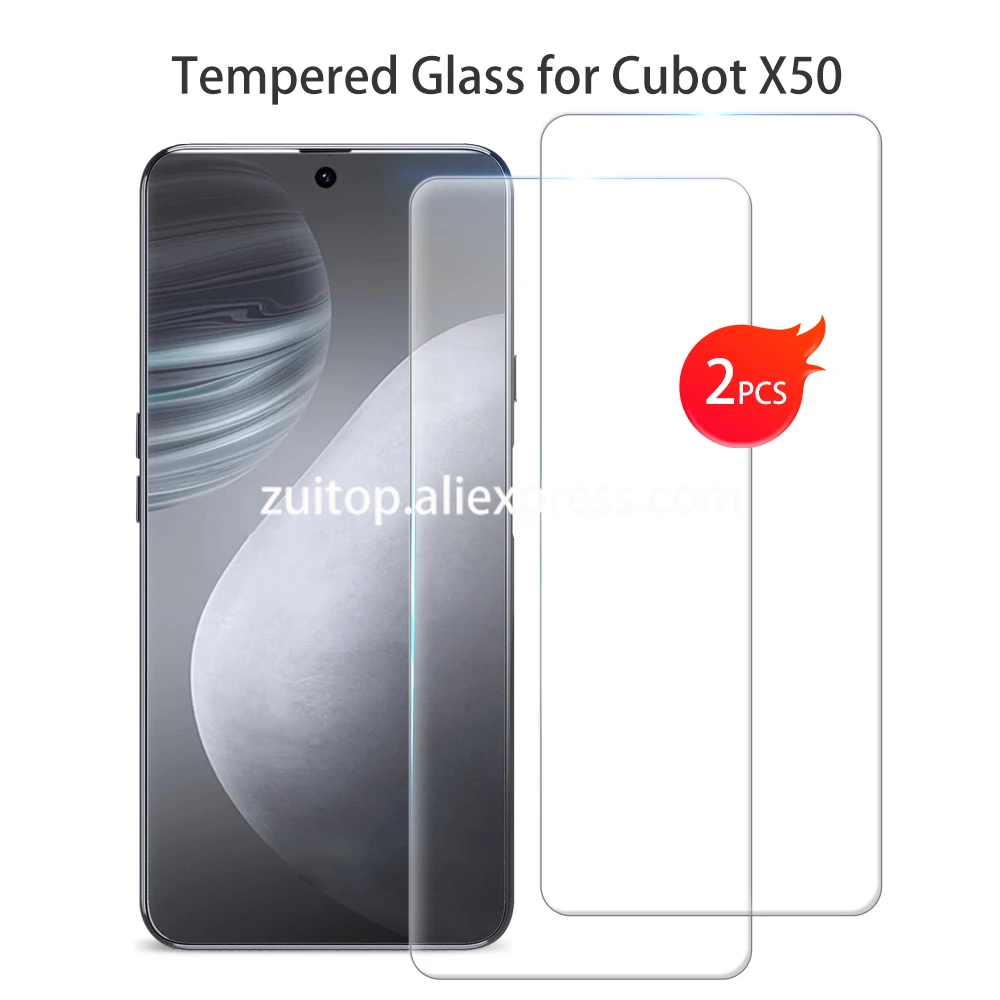 

Защитное закаленное стекло для Cubot X50, 6,67 дюйма, Защитная пленка для смартфона