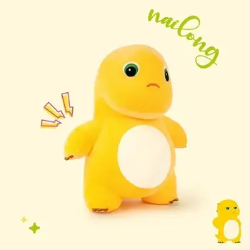 可愛動漫卡通小奶龍玩偶 可愛恐龍毛絨玩具 可愛娃娃 送給女孩的睡眠枕頭禮物 8 最佳銷售 恐龍絨毛玩具 - №4