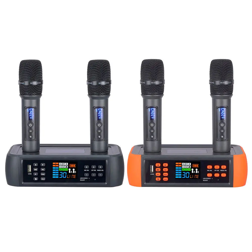 Professional Portable UHF Wireless Microphone BT XLR Type C Connector for Multi-Scene Application Meetings