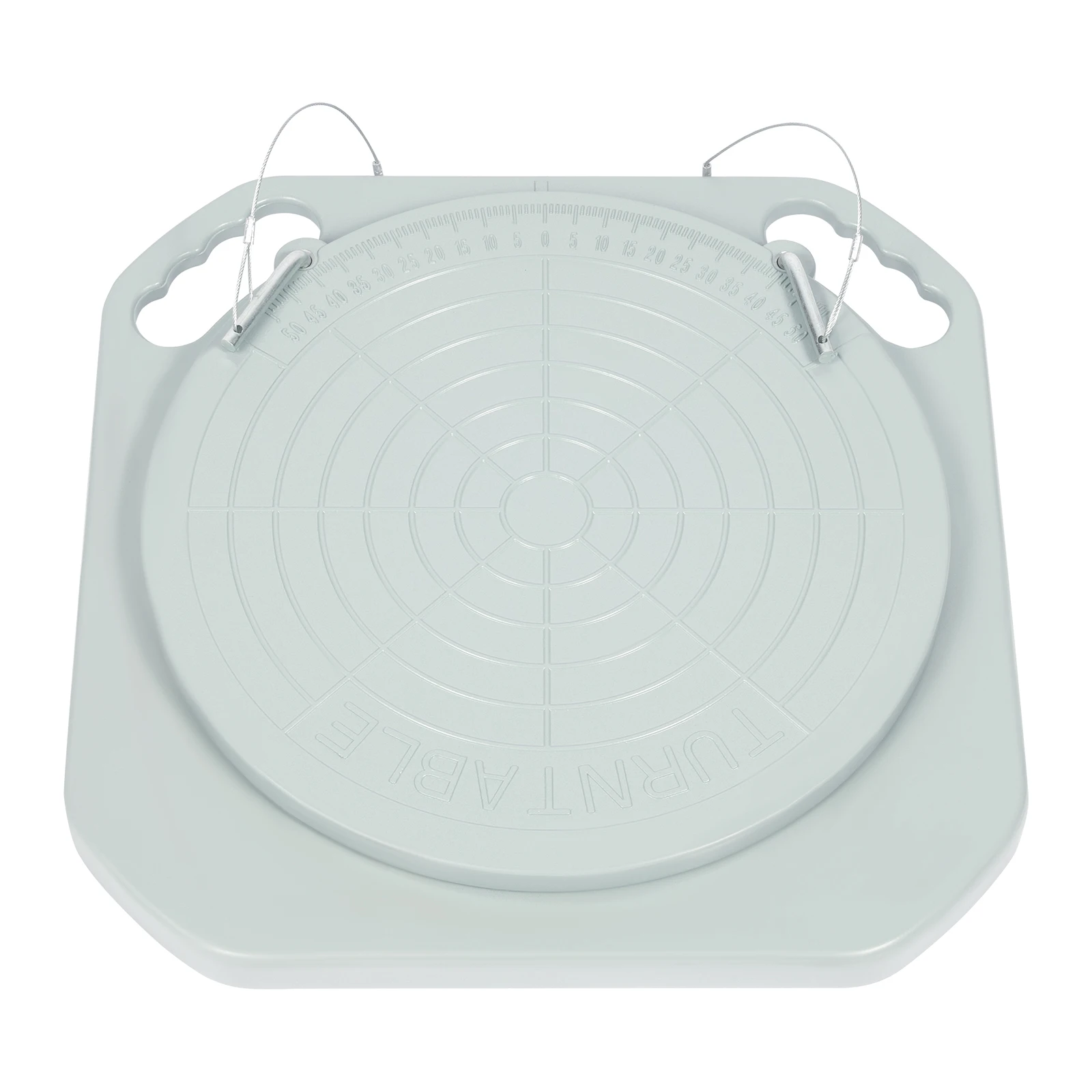 

15.74×15.74 Inches Wheel Alignment Turn Plates with 2 Transition Blocks, 2 Thrust Pads, 2 Latches for Automobile Lift's Groove