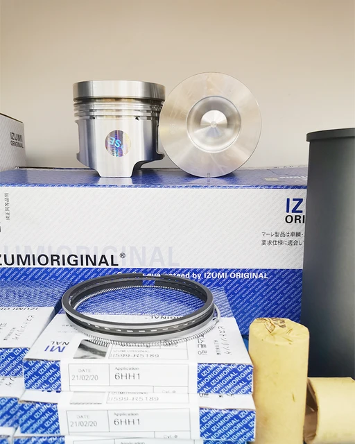 IZUMI ORIGINAL 4HF1 4HE1 4HG1 6BG1 6HH1 6HK1 6BD1 piston liner kit for Isuzu engine AliExpress