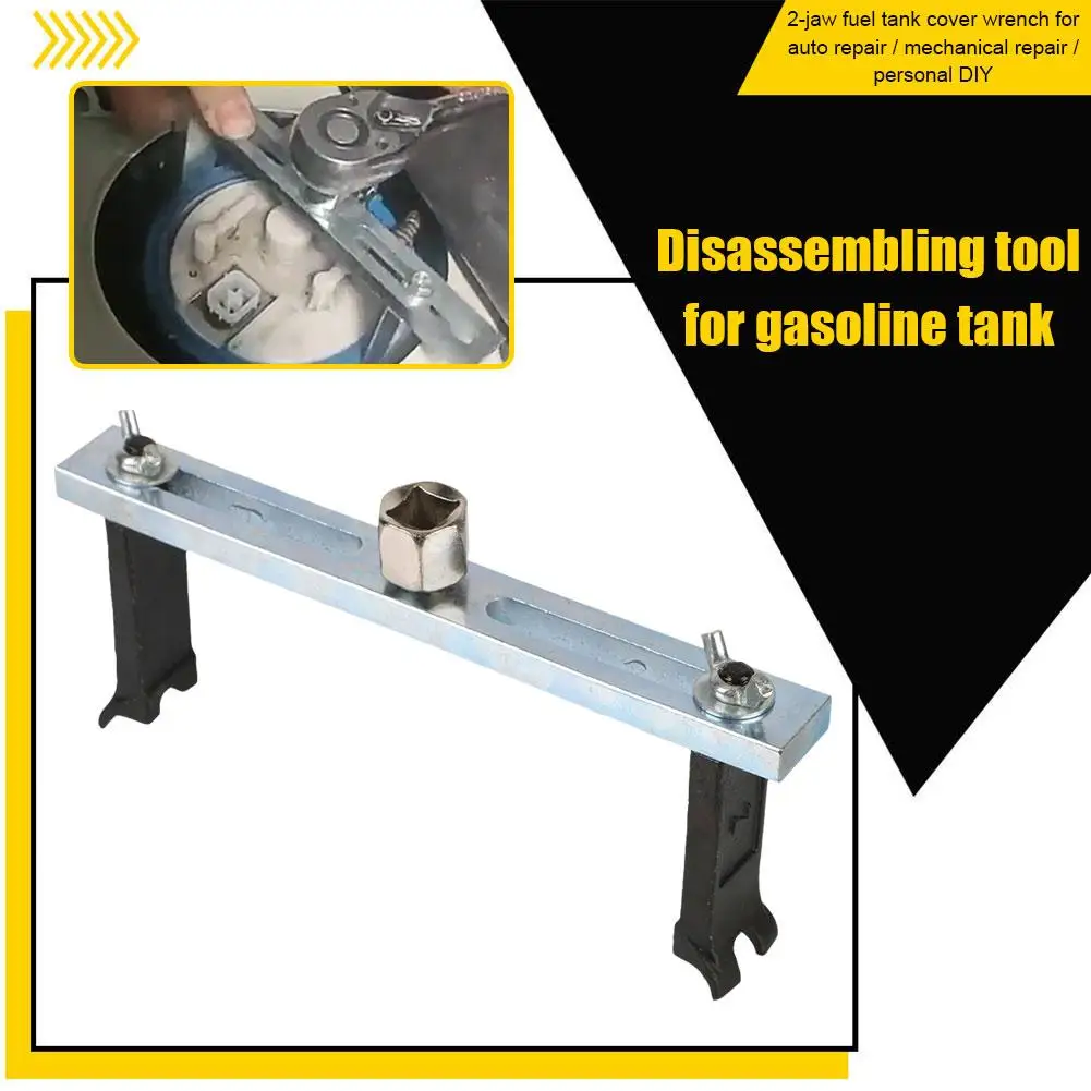 Fuel Pump Lid Change Spanner 2 Jaw Wrench Tools For Car Oil Tank Cover Lever Remover Car Motorcycle Accessories L8Z0