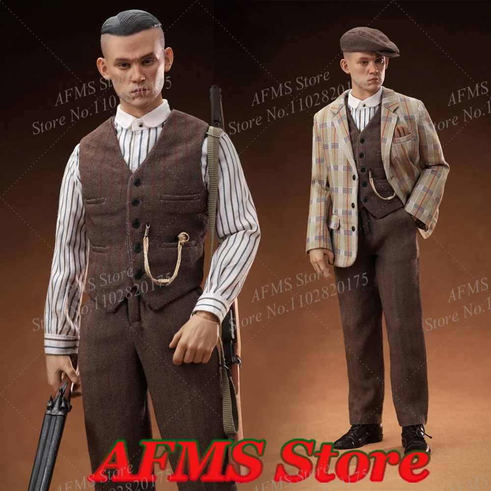 

THA002 1/6 Scale Collectible Figure Peaky Blinders Johnshelby Classic Movie Dolls Full Set 12Inch Men Soldier Action Figure Toys