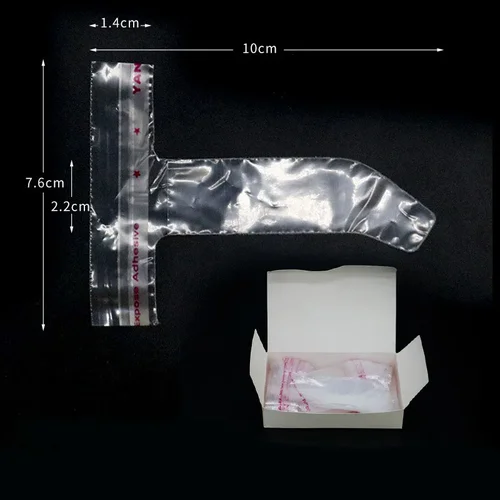 Imagen 2 del producto Bolsa de película dental desechable de 100-500 piezas de plástico para escalador de endoscopio suministros de herramientas de odontología de curado por luz