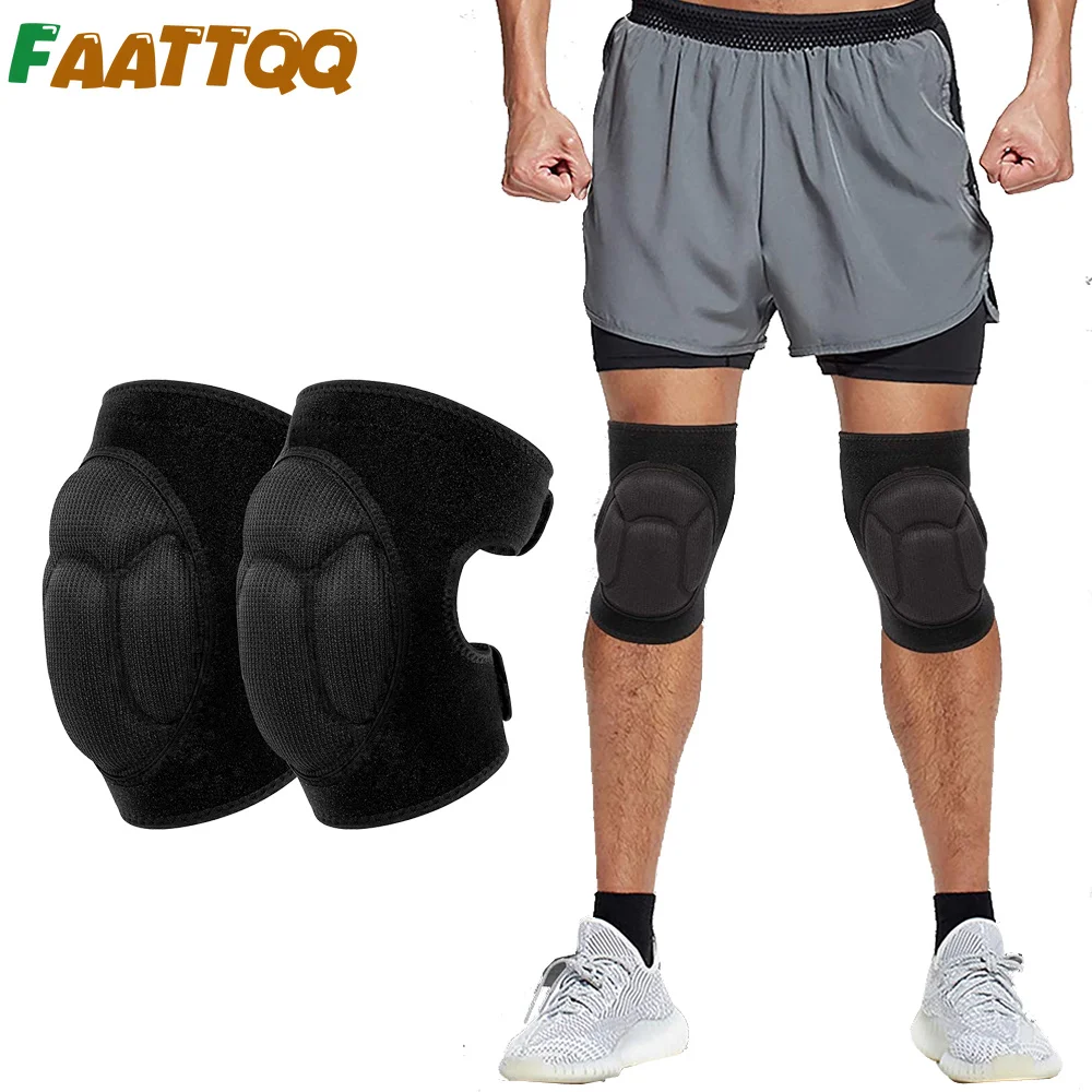 1Pair Knee Pads for Dancing Volleyball Yoga Women Kids Men Kneepad Patella Brace Support Fitness Protector Work Gear