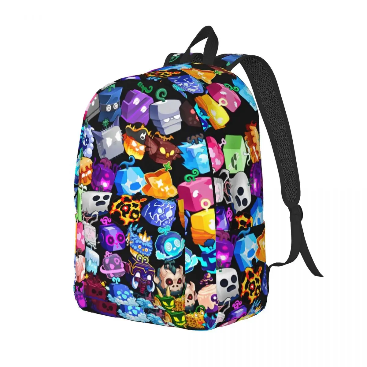 Blox Fruits Gaming Game for Teens Student School Bookbag  Robloxx Daypack Middle High College Outdoor