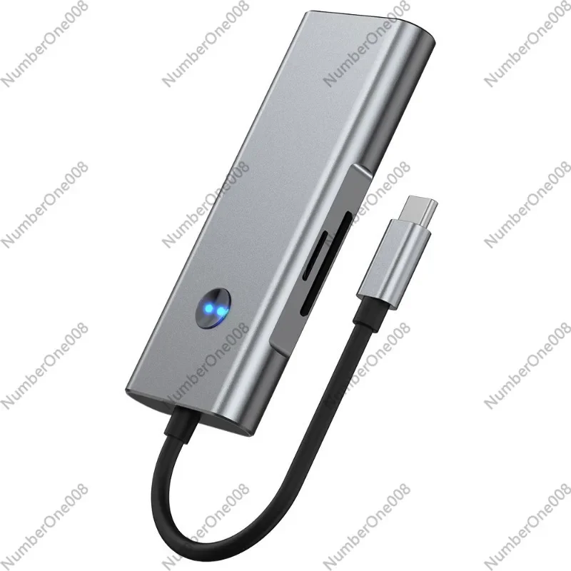 Type-C Docking Station HUB One-click Screen Resting Usb Converter 4K High Definition Notebook Multi-port Docking Station