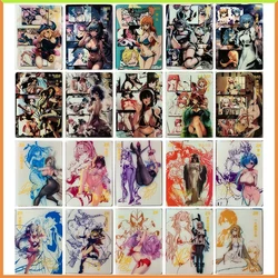 Anime Goddess Story DIY ACG Yor Forger Kafka Hatsune Miku Toys for boys Collection Tabletop Games Cards Christmas Birthday Gifts