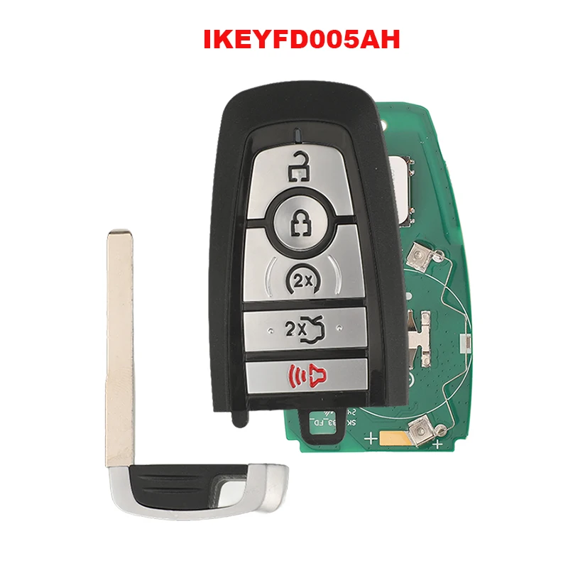 

Jingyuqin Remote AUTEL MAXIIM IKEY Премиум-стиль IKEYFD005AH (868/915 МГц) Умный ключ от автомобиля для Ford Стиль для умного ключа KM100