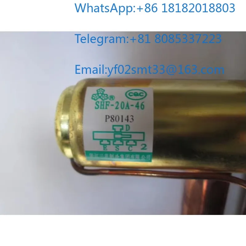 Heat Pump Air Conditioning 4-Way Reversing Valve 5Pcs SHF-20A-46 220V 20D Coil Refrigeration System Spare Control Valve