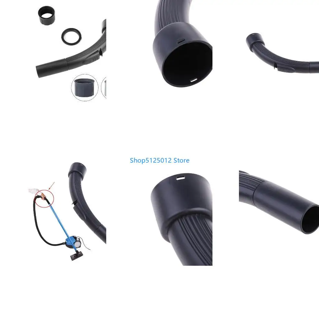 G8TC 32mm Vacuum Cleaner Hose Handle Plastic Bent End Curved Filter Nozzle Spare Part