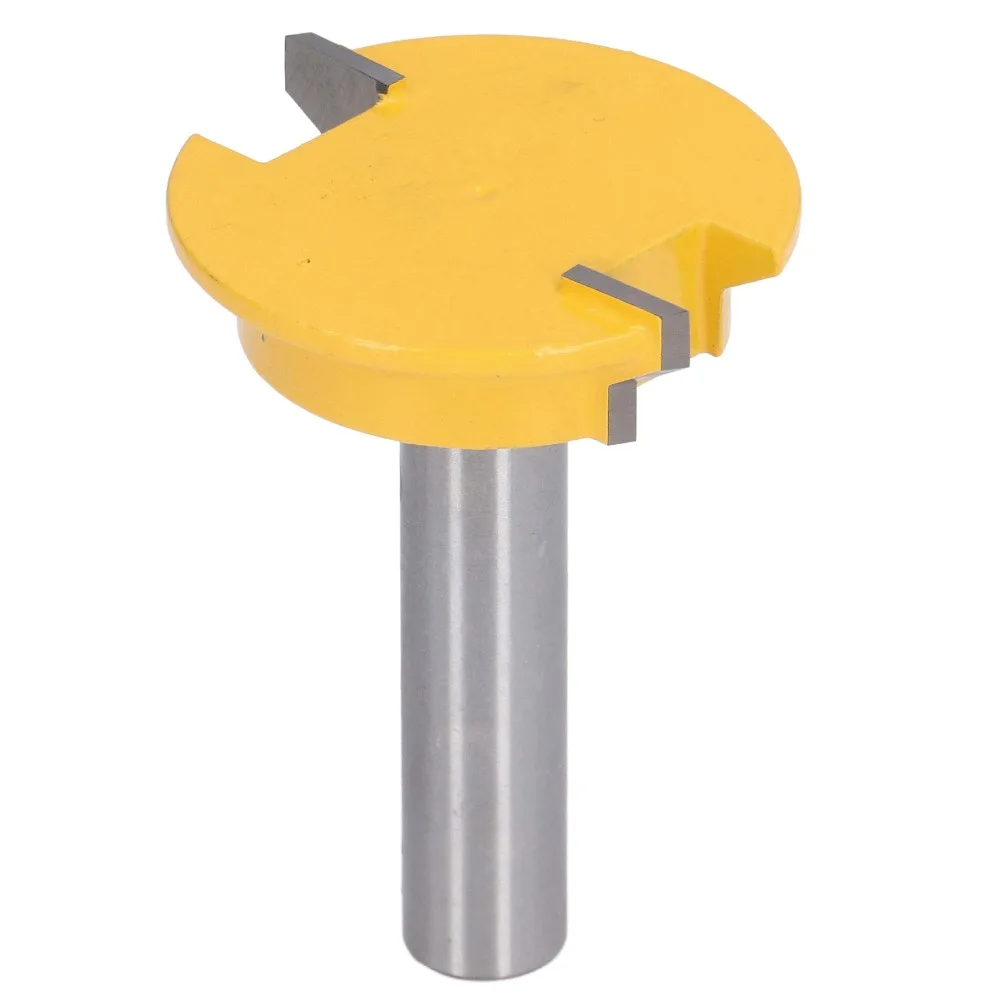 1/2in Shank Drawer Front Joint Router Bits Alloy Steel Drill Bit Type Drawer Lock Bit Drawer Lock Joint Router Bit