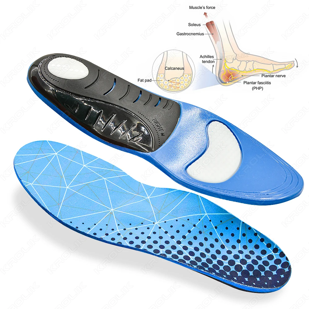 Arch Support Orthopedic Insoles For Shoes Comfortable and Soft Flat Feet Insoles Orthotics X/O Type Legs Correction Pads
