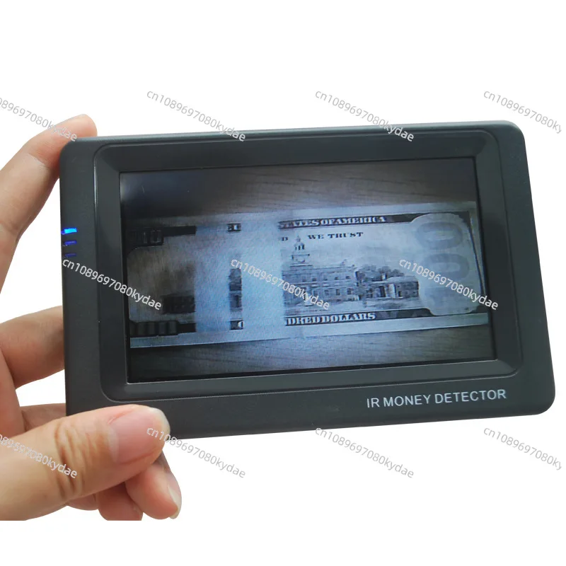 IR Money Detector Portable Mini All Currency Cash Banknote Infrared Camera Bill Detecting Machine