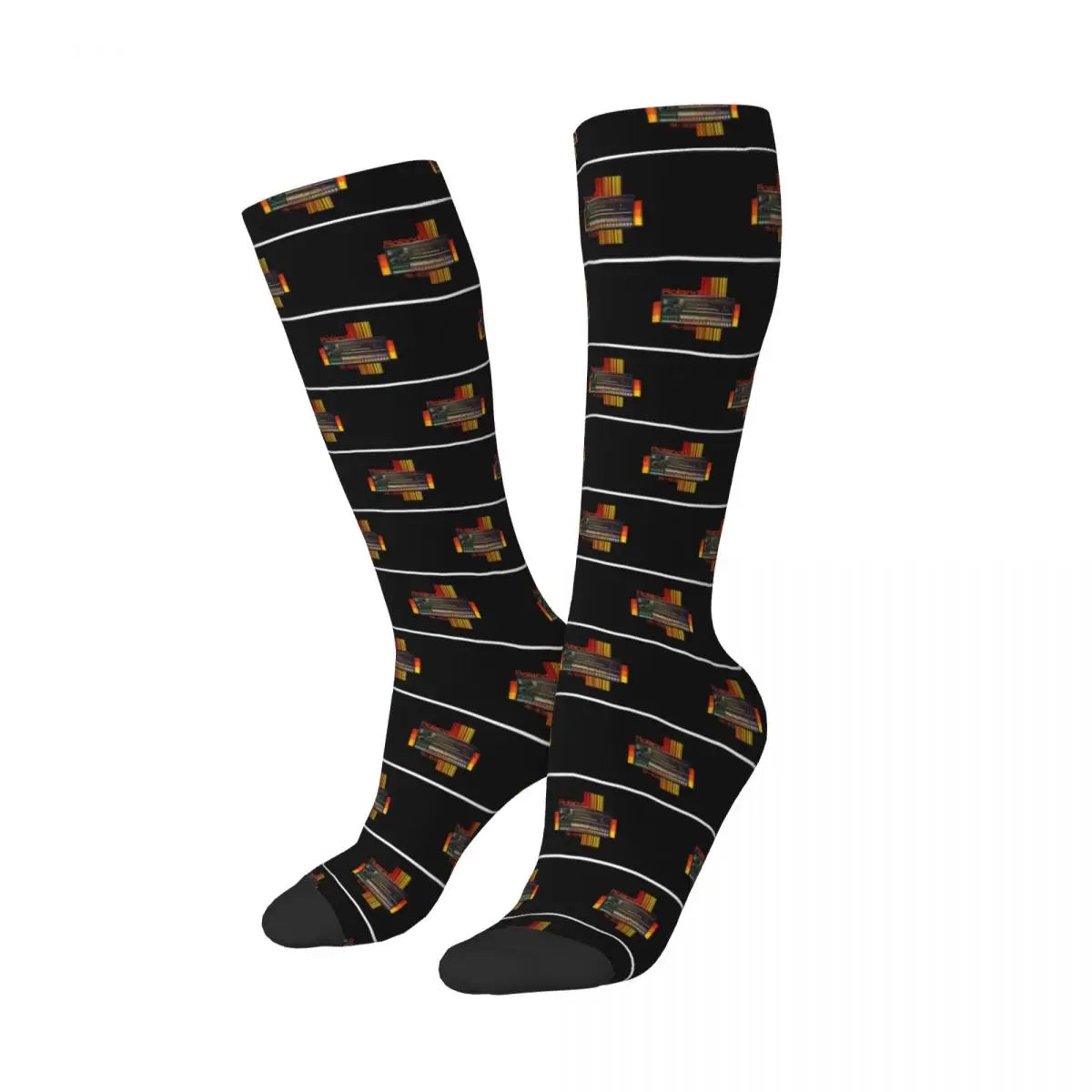 

Roland Tr-808 Drum Machine Model Socks Harajuku Stockings All Season Long Socks Accessories for Unisex Birthday Present