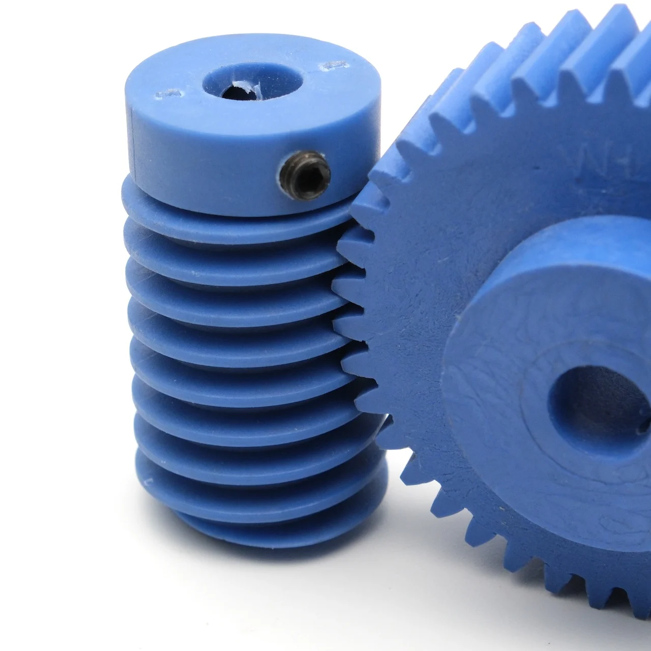 1.5M Nylon/POM Worm Gear 20/25/30/40 Teeth 10mm 1 Ratio 20-40 For DIY Gear Mechanisms