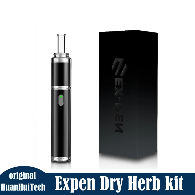 

Expen Dry Herb Vaporizer Kit 1400mAh Rechargeable Battery Adjustable Temperature Fit quartz glass heating chamber vape pen