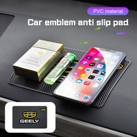 Car Dashboard Anti-Slip Mat For Geely Tugella Atlas Pro Coolray Geometry C Emgrand ec7 Non-Slip Sticky Pad For Phone key holder