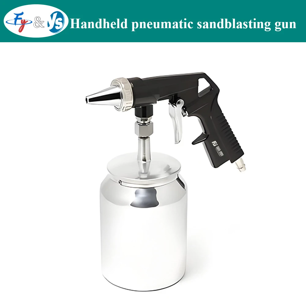 YS Handheld Small Sandblasting Gun Pneumatic High-pressure Sandblasting Machine Rust Removal and Sandblasting Tool