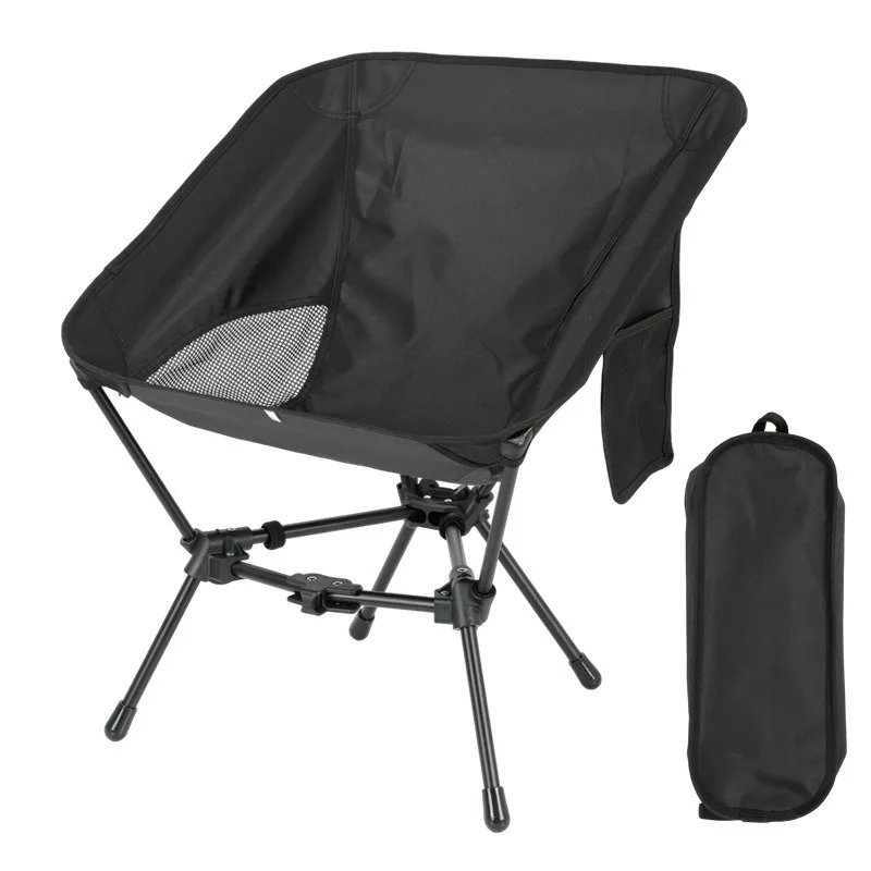 Triangular Moon Chair Foldable Outdoor Camping Chair for Picnic Fishing Beach Use