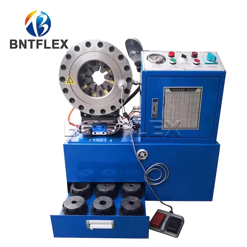 Cost-effective Hose 4sp BNT68 Used High Pressure Manual Hose Crimping Machine Hydraulic Hose Crimping Machine Manufacturer